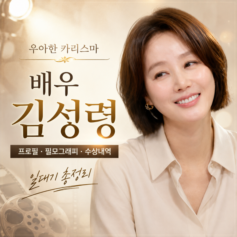 배우 김성령 프로필 필모그래피 수상내역 정보