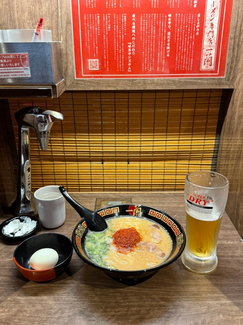 오사카 맛집 추천 도톤보리 이치란라멘 별관 (웨이팅, 조합 추천, 이치란 본관 폐점)