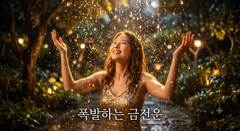 비 오는 꿈 해몽, 거센 소나기에 온몸이 홀딱 젖었다면 당장 로또 사세요 (마르지 않는 재물)