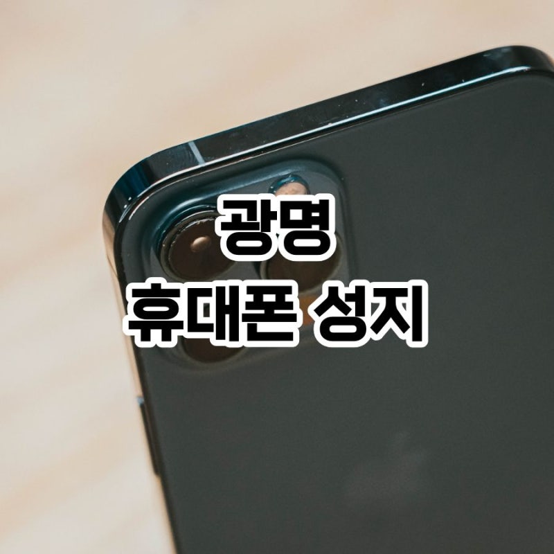 광명 휴대폰 성지 방문 전 확인한 아이폰 16e 크기