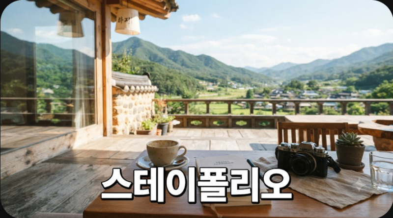 스테이폴리오 이용 전략 및 감성 숙소 예약 팁