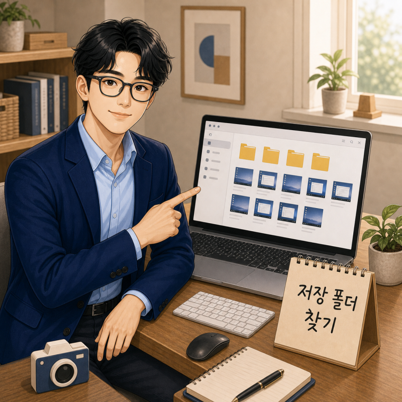 윈도우 스크린샷 저장 폴더 찾기