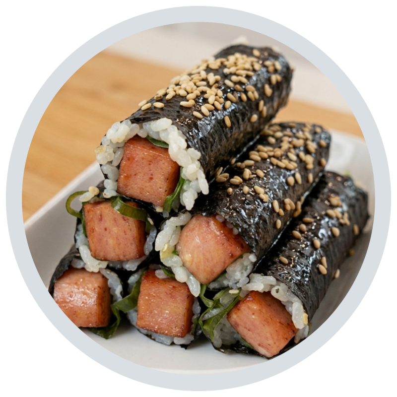 요린이도 10분 완성! 끝없이 들어가는 스팸 꼬마김밥 만들기 (스팸 요리 추천)