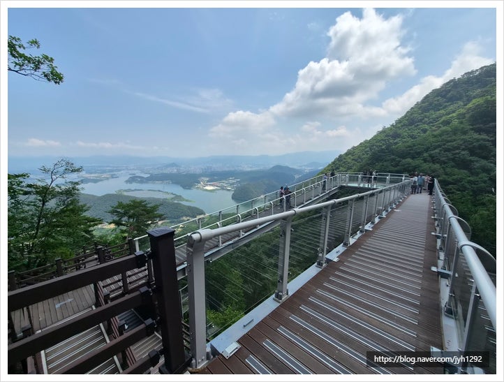춘천 여행 삼악산 호수케이블카 데크 산책길 스카이워크 전망대 가볼만한곳