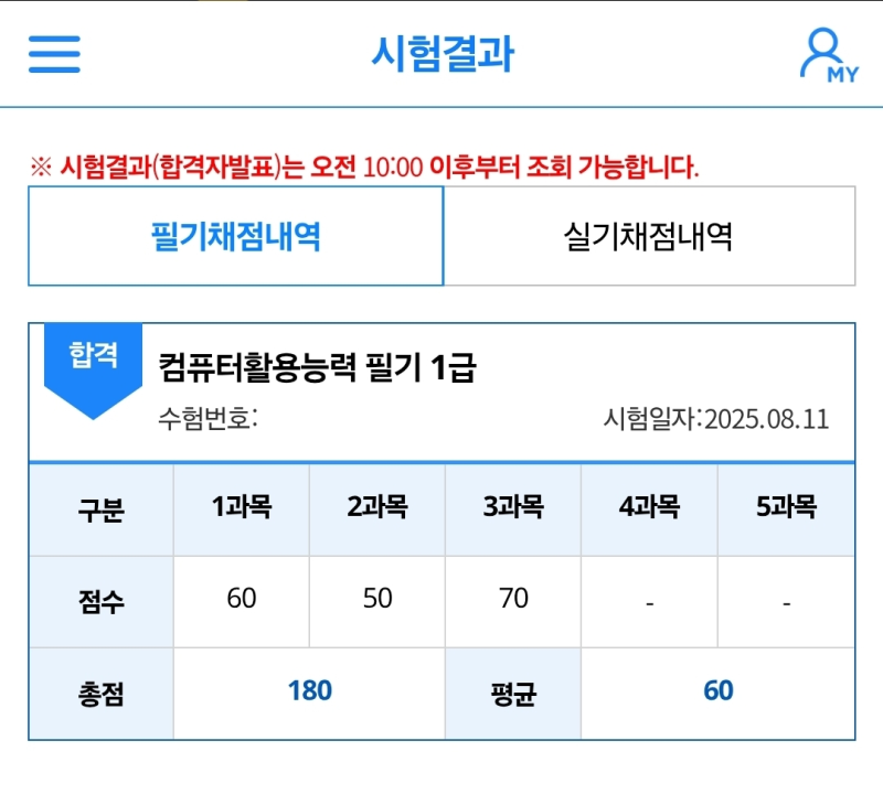 자격증 취득 돌아보기
