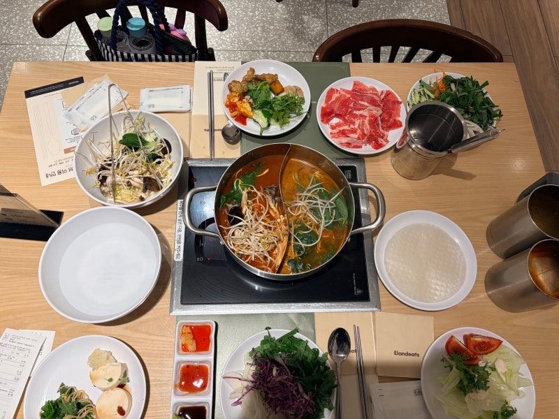 삼복더위엔 샤브샤브 해운대 로운샤브샤브 후기