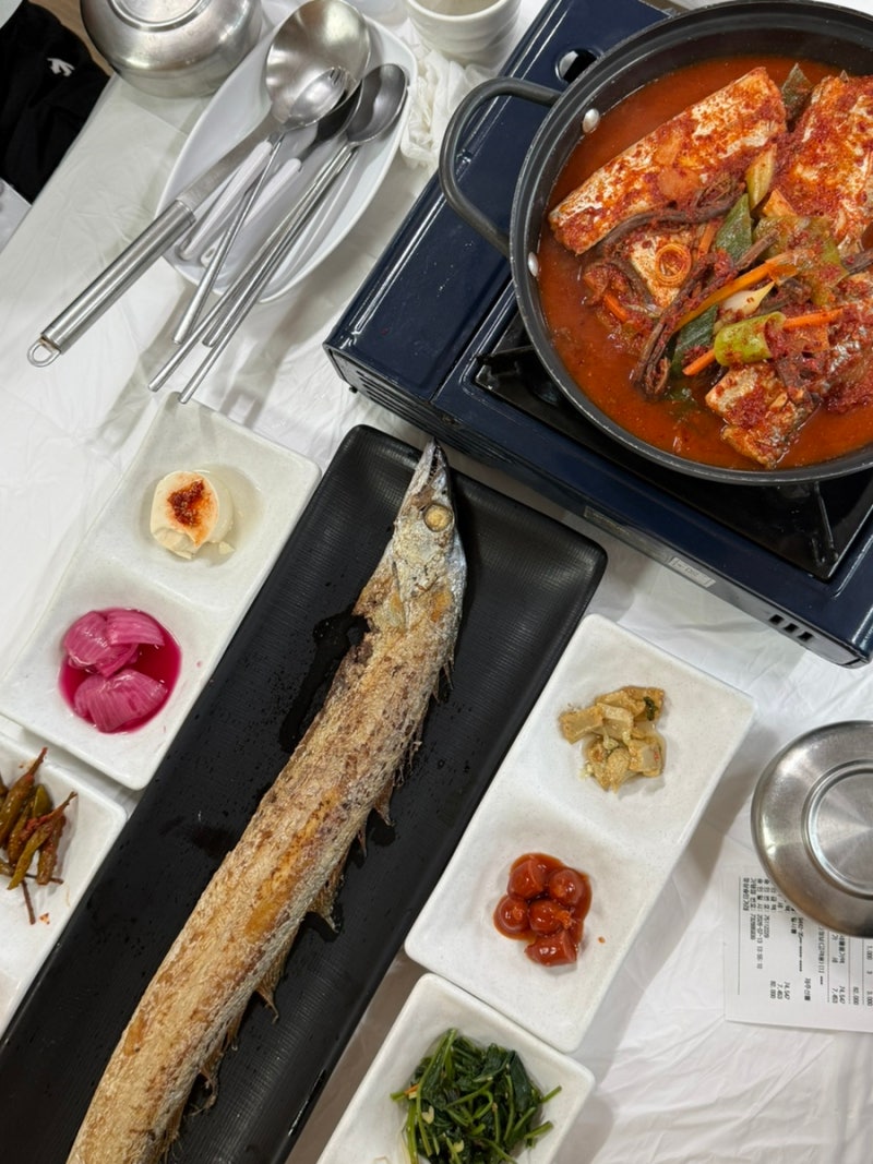 제주 성산 갈치조림 숙자네숟가락젓가락 아쿠아플라넷 근처 아기랑 식당 추천