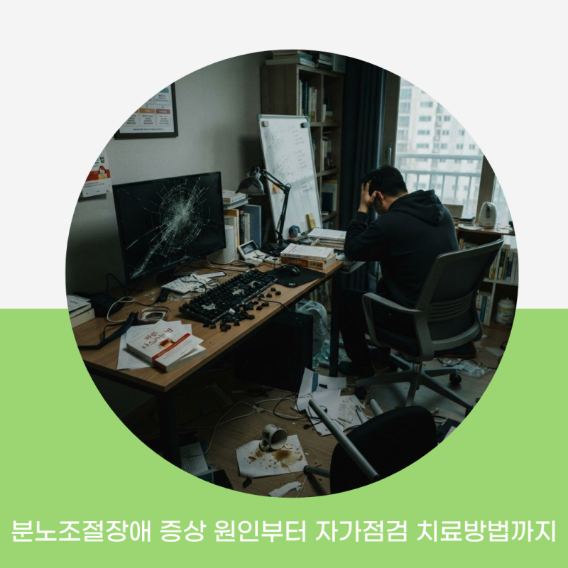 분노조절장애 증상 원인부터 자가점검 치료방법까지