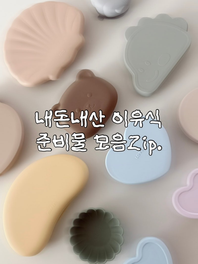 내돈내산 토핑 이유식 준비물