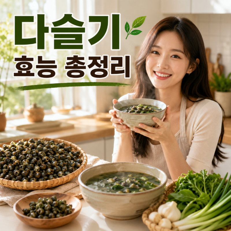 다슬기 효능 7가지 부작용 삶는법 레시피 총정리