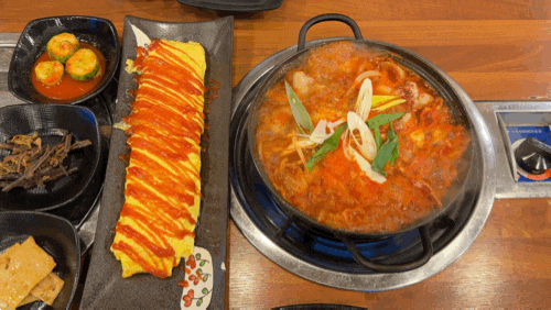 [천안/두정동] 점심식사도 가능한 꼬들살이 들어간 김치찌개 맛집 장군꼬들살전문점 천안두....