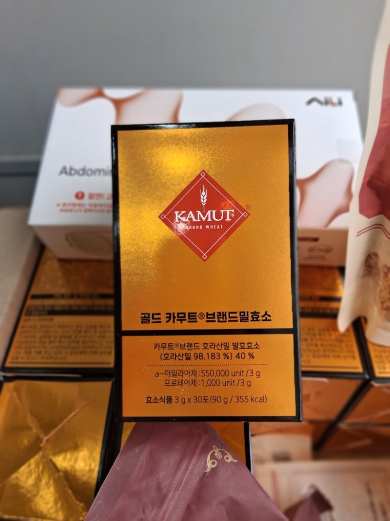골드 카무트 효소 (체중유지)더부룩함 탈출!