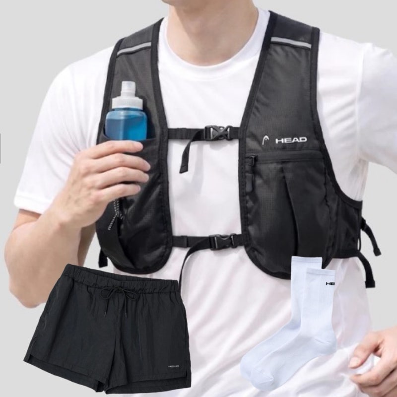 다이소 헤드 런닝용품 구매 5천원 러닝조끼부터 팬츠·양말까지 내돈내산