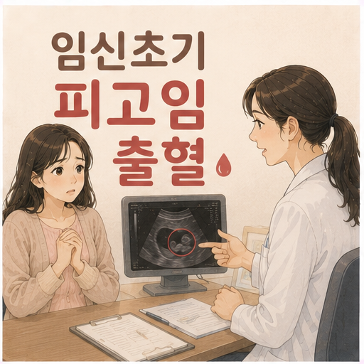 임신초기 피고임 출혈 피비침 생길 뻔한 시기 입원 전조 통증은?