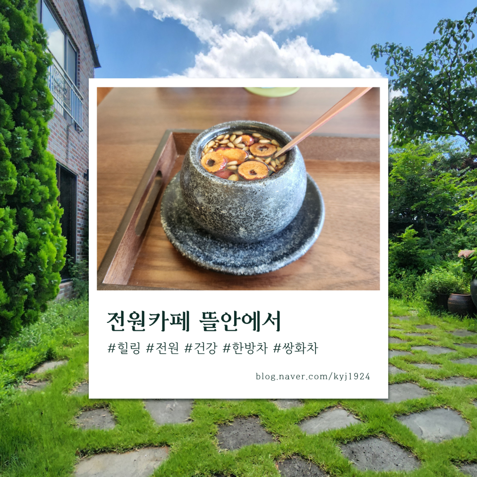뜰안에서 사진 1