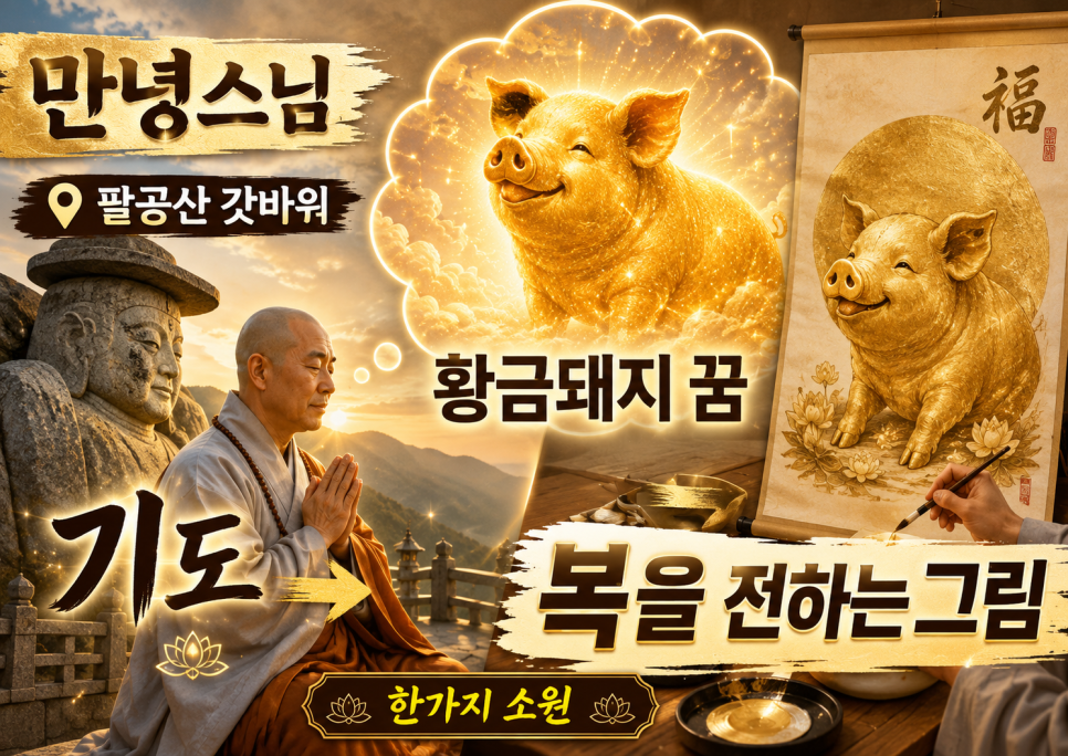 황금돼지 사진 2