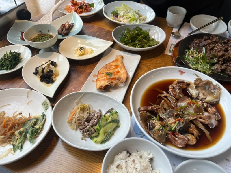 대구 팔공산한정식맛집 전농부의 풀꽃밥상 상견례장소 추천