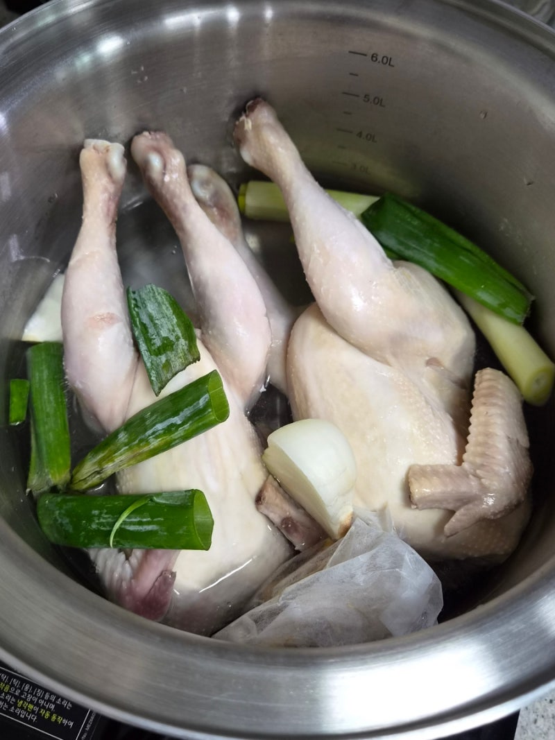 알텐바흐 저압냄비 백숙 퍽퍽함 전혀 없이 뼈가 쏙 빠지는 촉촉한 닭백숙 레시피