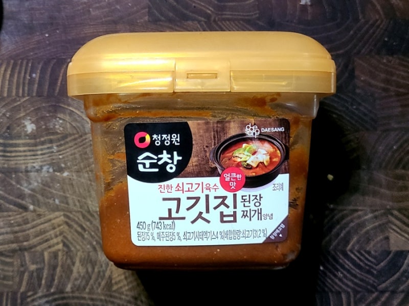 청정원 고깃집 된장찌개 양념 추천 | 맛있는 된장찌개 레시피 TIP