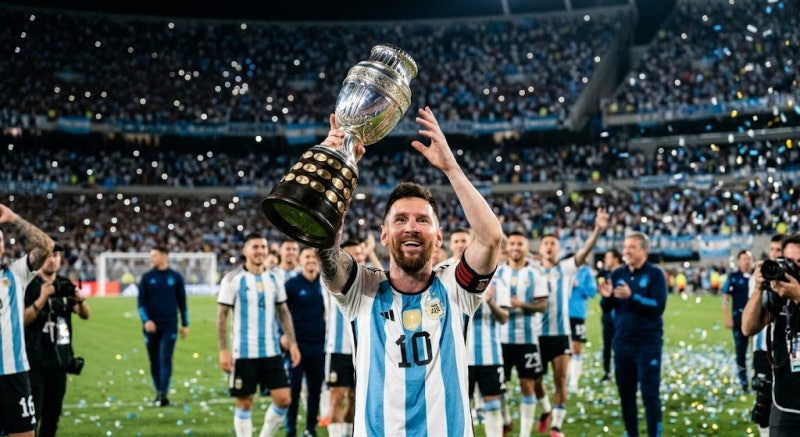 ⚽ 메시 7분 2도움 매직! 아르헨티나, 잉글랜드 꺾고 결승행!