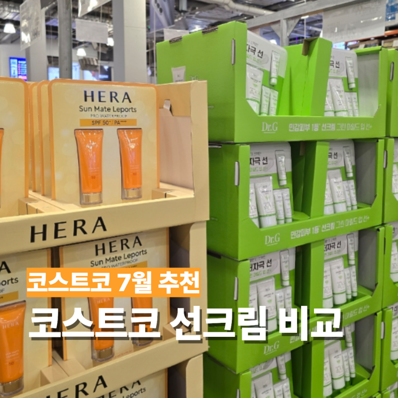 코스트코 선크림 추천 7월 할인 제품 가격 비교