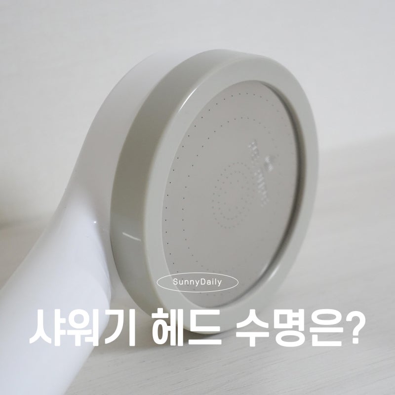 샤워기 헤드 교체 시기, 필터만 바꾸면 끝이 아니었습니다