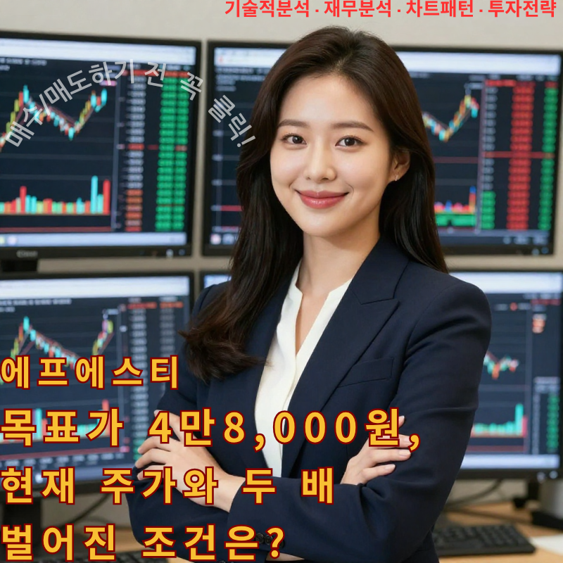 에프에스티 목표가 4만8,000원, 현재 주가와 두 배 벌어진 조건은?