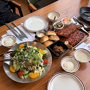 대전텍사스바베큐 맛집 스모크힐 평일 점심에도 인기 있는 이유