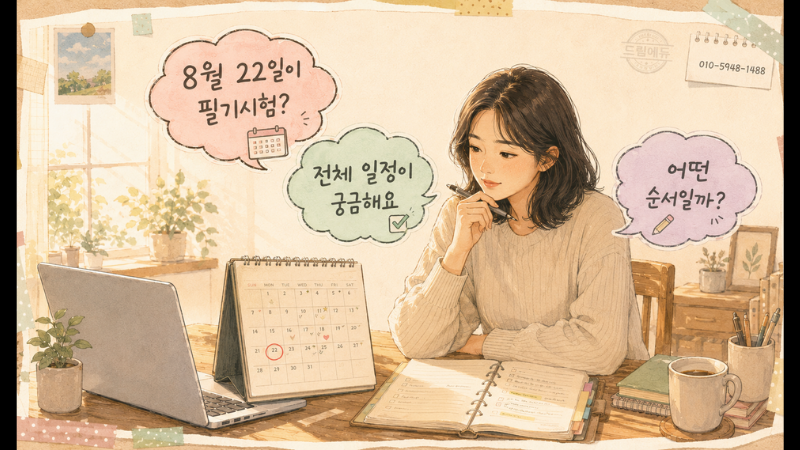 2026 경찰공무원 시험일정, 2차 채용 준비 순서