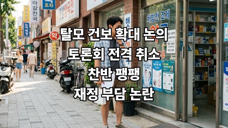 탈모 치료 건강보험 확대 찬반과 최신 진행상황