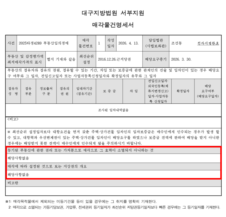 대구 달서구 아파트 경매 성서와룡타운 최저가 8,575만 원으로 3천만 원대 저렴하게 잡을 수 있을까? 사진 6