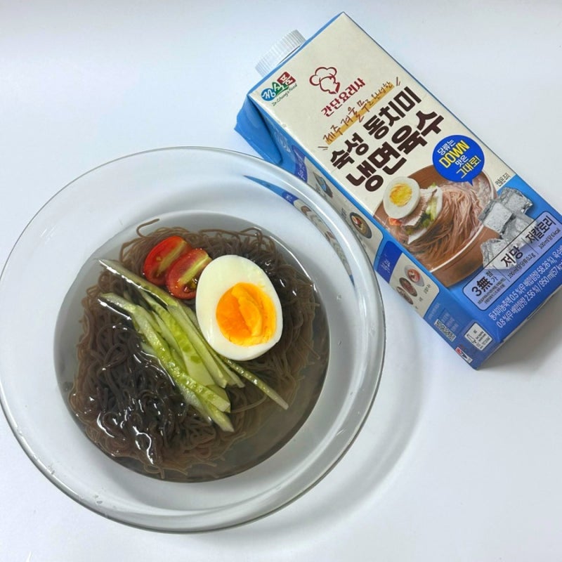 여름 음식 냉면육수 요리 간단요리사 숙성 동치미 냉면육수 활용법