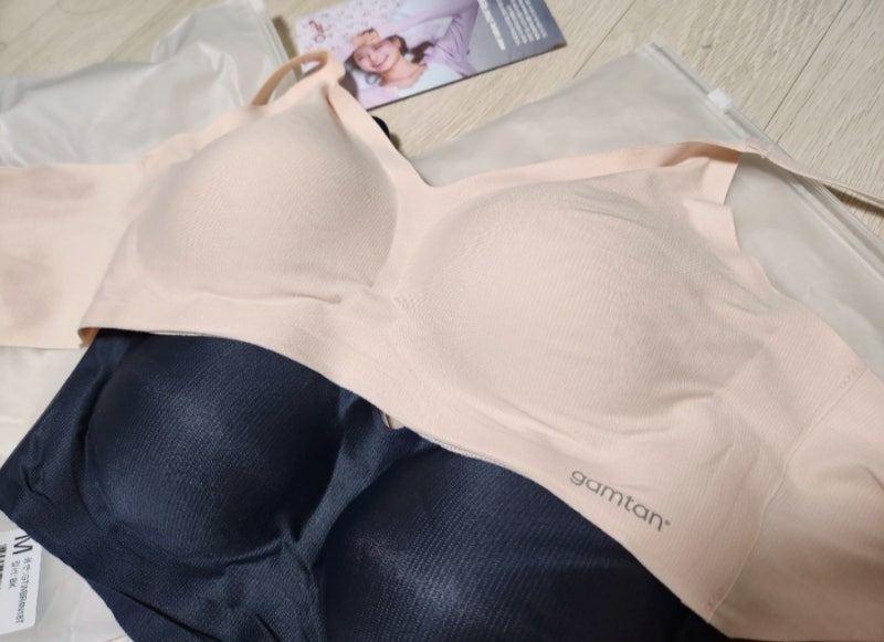 내돈내산 감탄브라 후기 24ss 감탄 인견쿨 후크형 브라 1&1 set