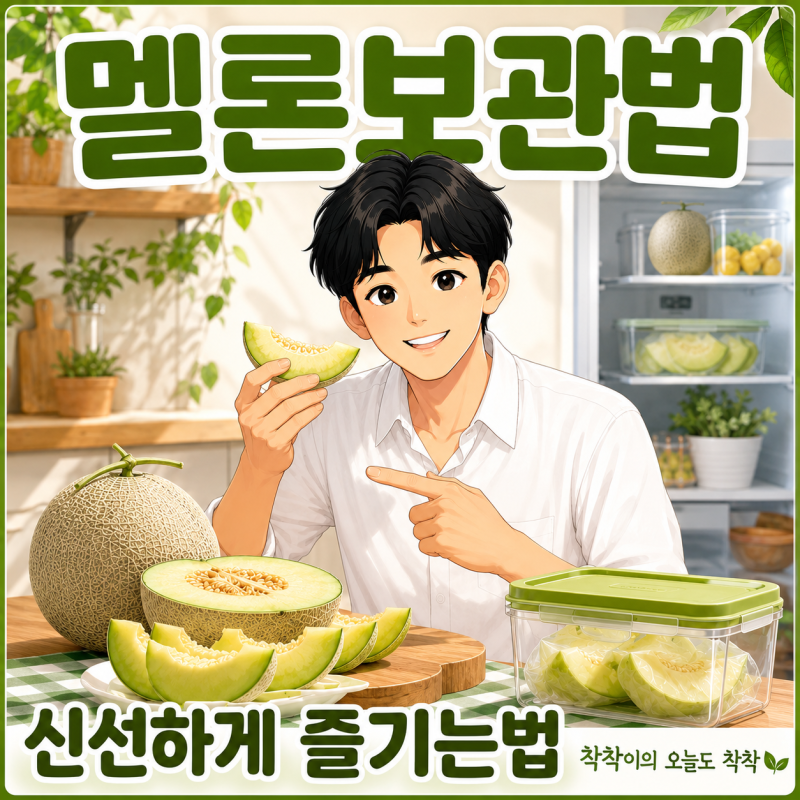 멜론 보관법, 오래 신선하게 즐기는 방법