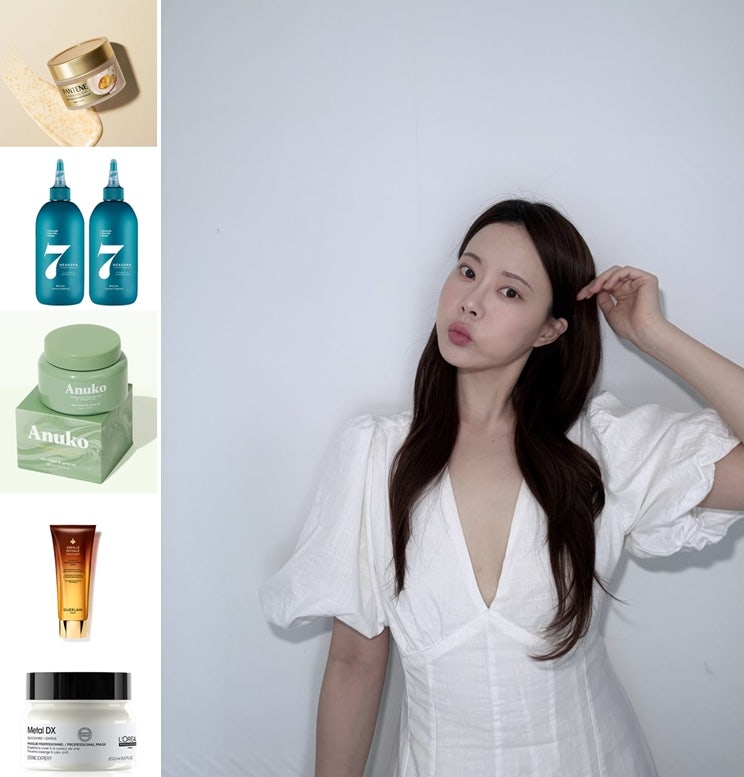극손상모가 알려주는 손상모발 여름 헤어팩 추천템 BEST5 (후기)