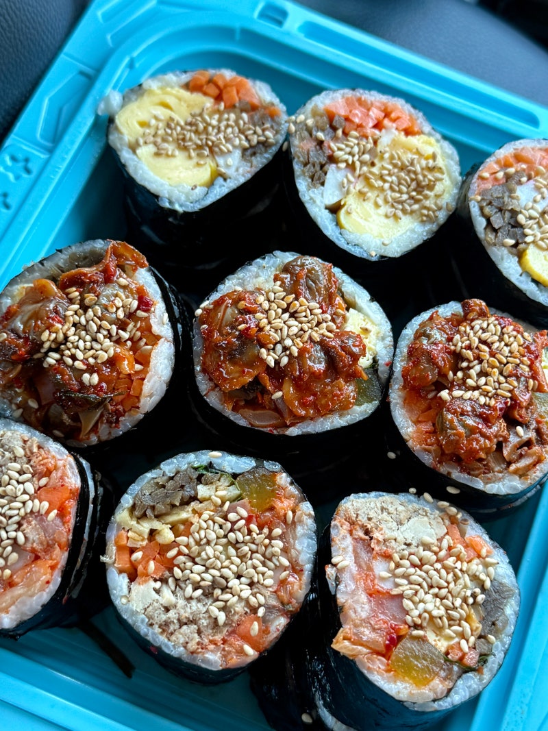 [강원/강릉] 강릉역 맛집 ‘교동김밥’-밥양 적고 속은 알찬 김밥의 표본인 강릉 중앙시장 맛....