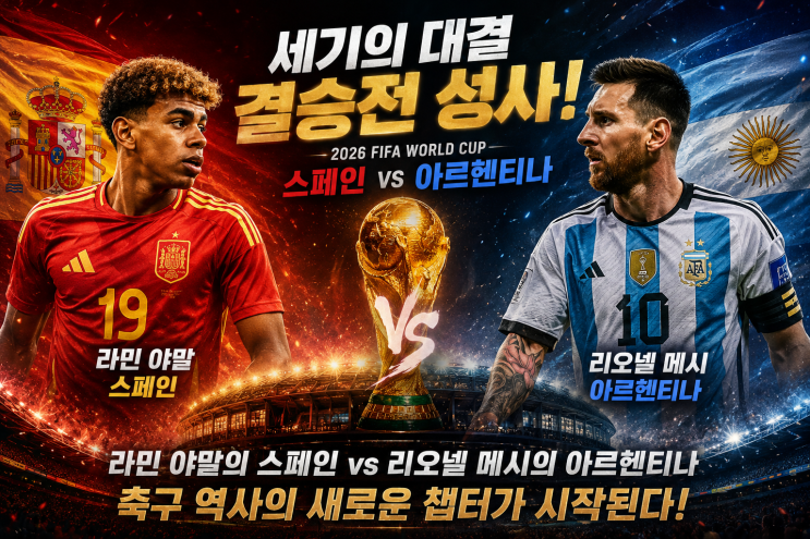 [2026 북중미 <b>월드컵</b>]... 역사상 최고의 <b>결승전</b> 프리뷰 총정리