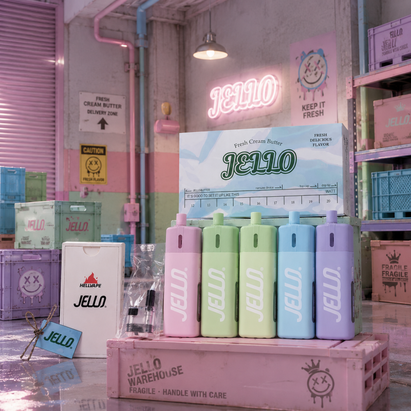 위베이프 군산 수송점 군산전자담배 헬베이프 젤로 버터 기기 정보｜JELLO BUTTER