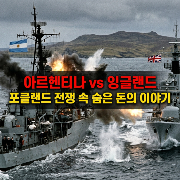 뒤 '말비나스' 세리머니 — <b>포클랜드 전쟁</b> 속 숨은 돈의 이야기