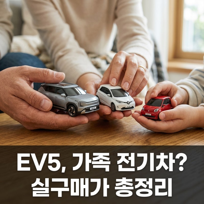 EV5, 패밀리 전기 SUV의 새로운 기준? 가격·출시일·주행거리 총정리!