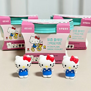 요즘 그릭요거트 헬로키티 마그넷 세븐일레븐 구매(재고조회, 가격)