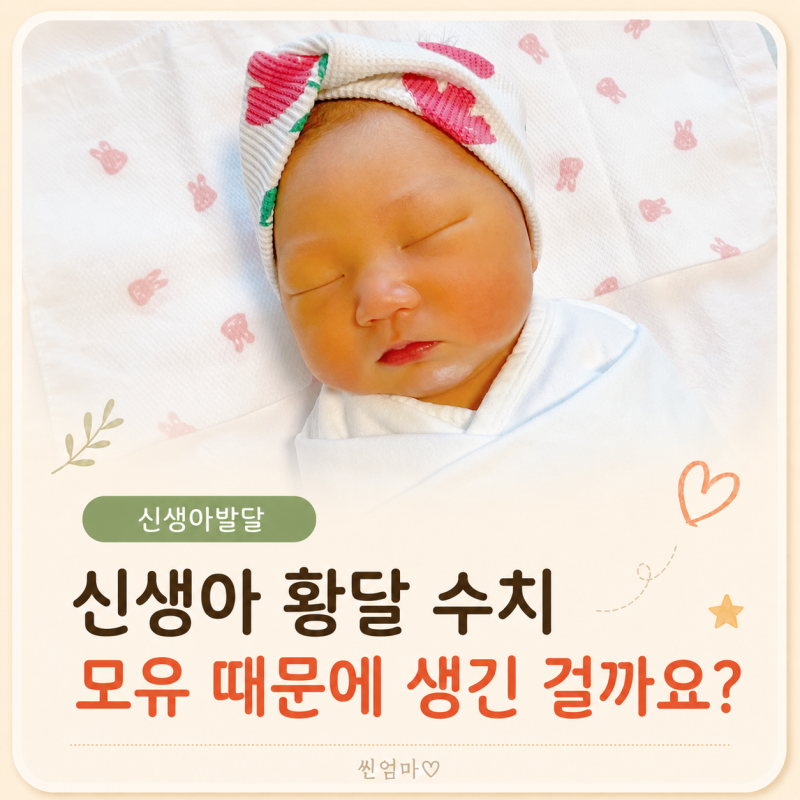 신생아 황달 원인 6가지, 수치 10 11 13 생후 시기별 확인법