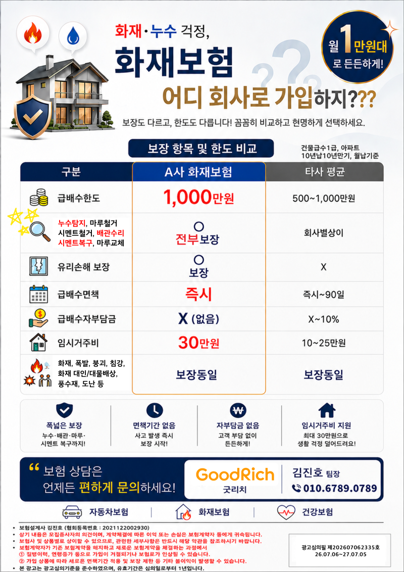 화재보험 "왜" 필요할까요?