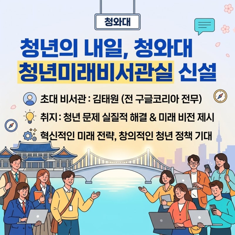 청와대 청년미래비서관실 신설, 구글 출신 김태원 비서관, 누구? 프로필