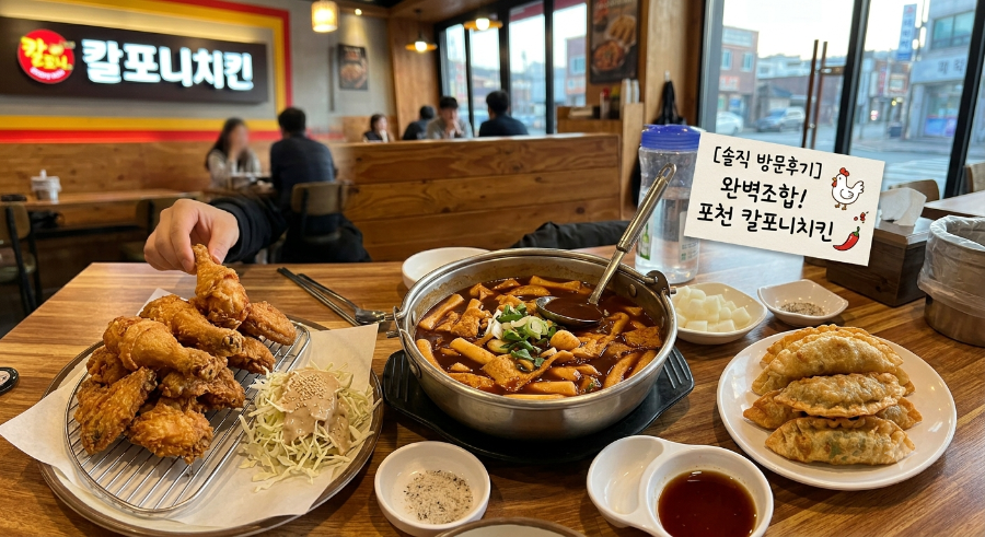 칼포니치킨 포천송우점 사진 1