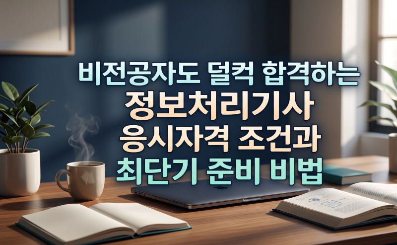 비전공자도 덜컥 합격하는 정보처리기사 응시자격 조건과 최단기 준비 비법