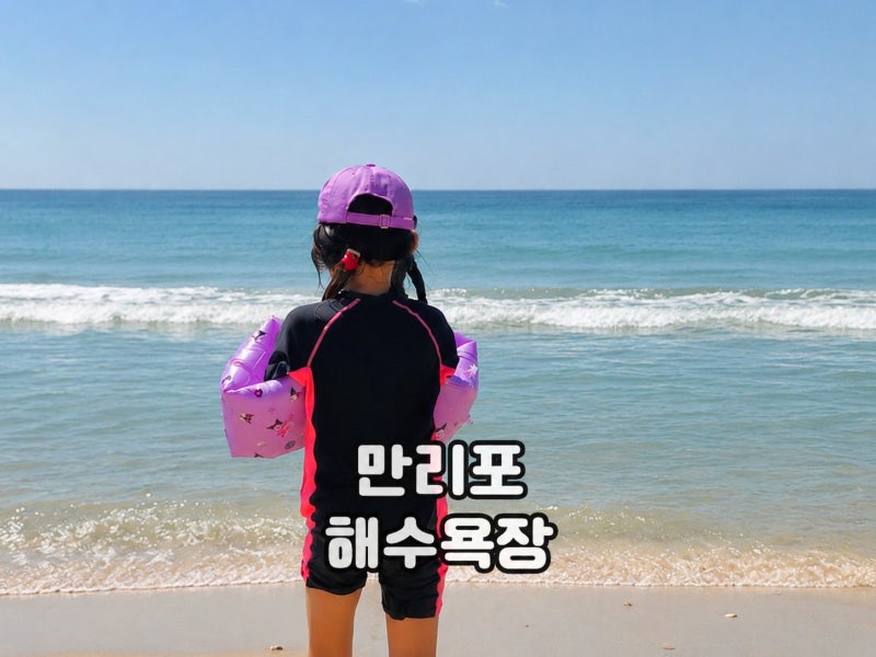 태안 만리포해수욕장 개장 물놀이 샤워장 주차 정보 파라솔 가격
