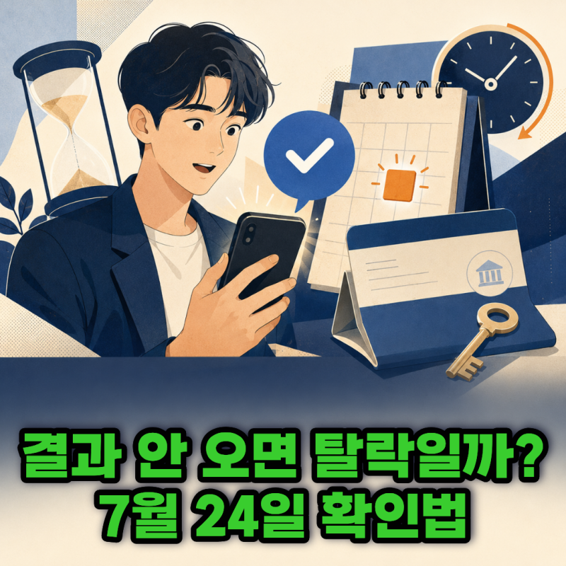 청년미래적금 심사 결과 확인·계좌개설 기간, 7월 24일 결과 안 오면 이렇게 하세요