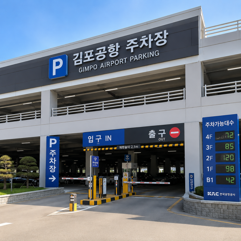김포공항 주차예약 다자녀할인 사후등록 하는방법 (주차비 65,000원->50% 환급 후기)