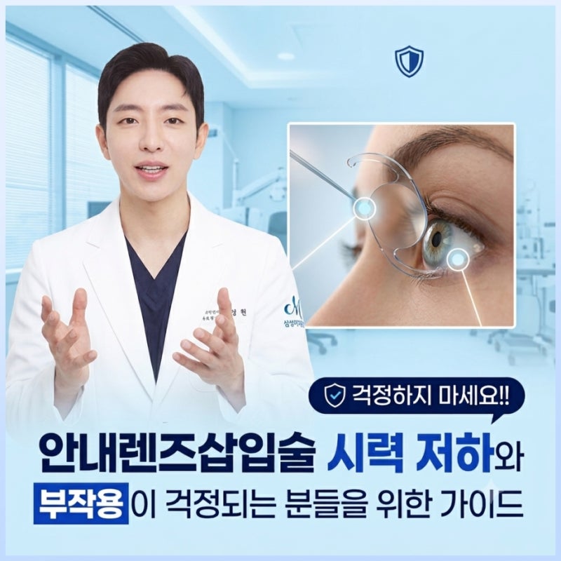 안내렌즈삽입술 시력 저하와 부작용이 걱정되는 분들을 위한 가이드